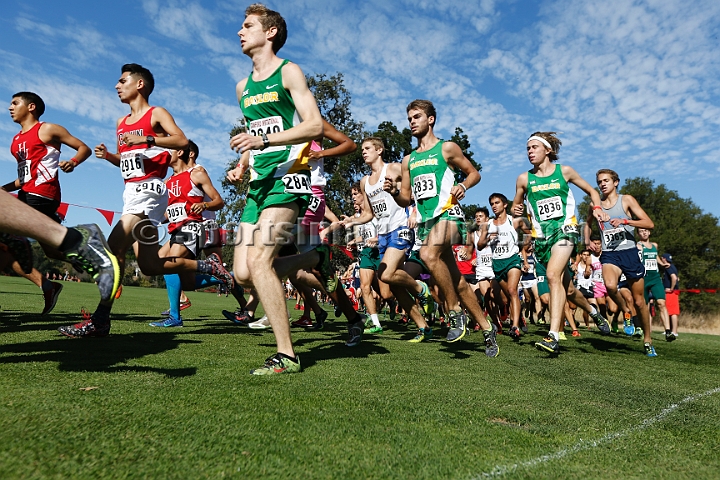2015SIxcCollege-101.JPG - 2015 Stanford Cross Country Invitational, September 26, Stanford Golf Course, Stanford, California.
